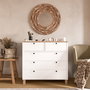 Hanah Home Nord - ND3-SW Blanco y Roble